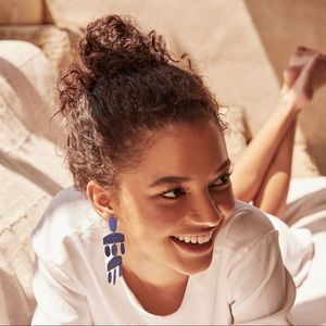 Kendra Scott Emmett Blue Earrings